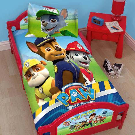 Paw Patrol Rescue Toddler Bed Extra Image 1